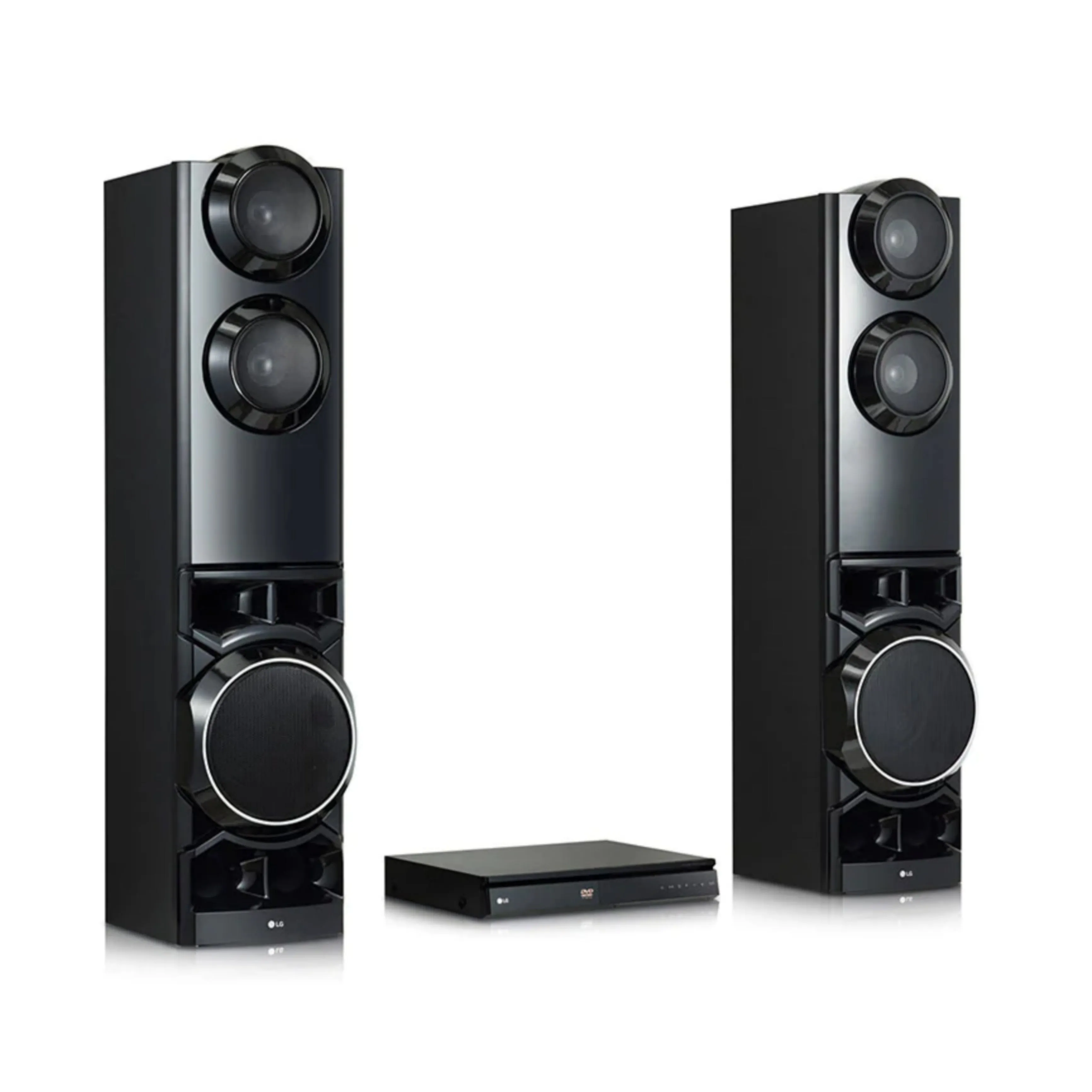 LG LHD687 4.2Ch 1,250W Dual Subwoofer Bodyguard DVD/CD Home Theater System - Brand New